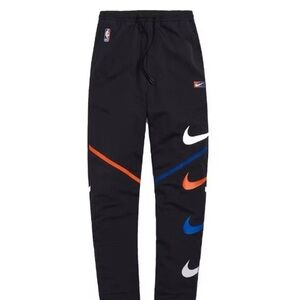 Nike X NBA X KITH Black Swoosh Men’s Track Pant Size Large FW21 New With Tags